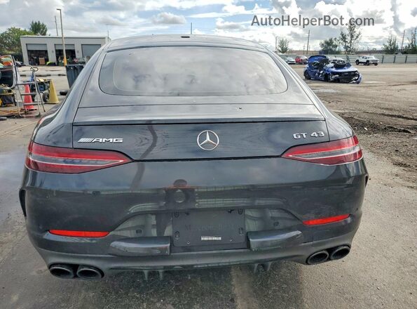 W1K7X5KB2MA037076 2021 MERCEDES-BENZ AMG Gray Widok z tyłu