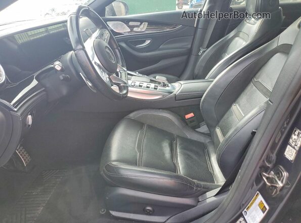 W1K7X5KB2MA037076 2021 MERCEDES-BENZ AMG Gray Widok wnętrza z przodu