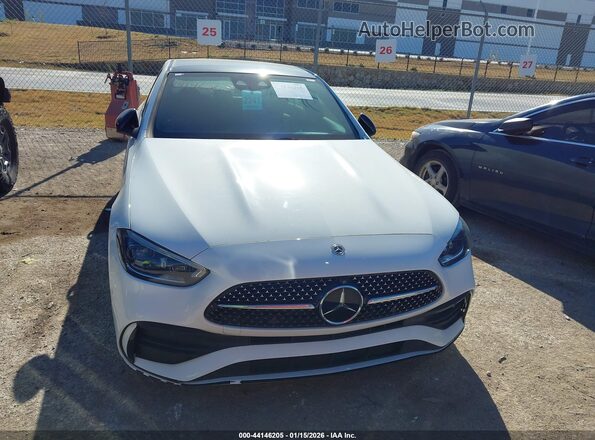 W1KAF4GB4PR090914 2023 MERCEDES-BENZ C-CLASS Белый Вид щитка приборов