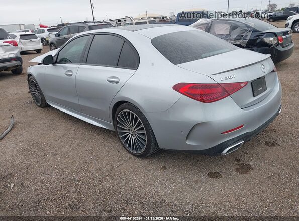 W1KAF4GB6PR107762 2023 MERCEDES-BENZ C-CLASS Серый Задняя левая четверть