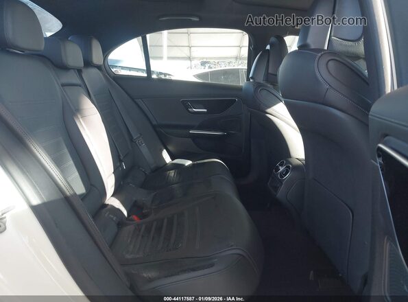 W1KAF4GB8PR144828 2023 MERCEDES-BENZ C-CLASS White Widok naklejki z numerem VIN