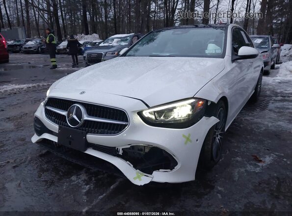 W1KAF4HB1PR148802 2023 MERCEDES-BENZ C-CLASS Белый Вид спереди