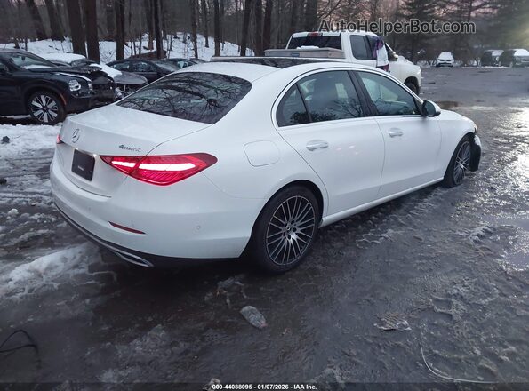 W1KAF4HB1PR148802 2023 MERCEDES-BENZ C-CLASS Белый Задняя правая четверть