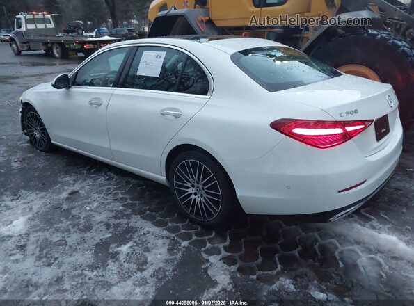 W1KAF4HB1PR148802 2023 MERCEDES-BENZ C-CLASS Белый Задняя левая четверть