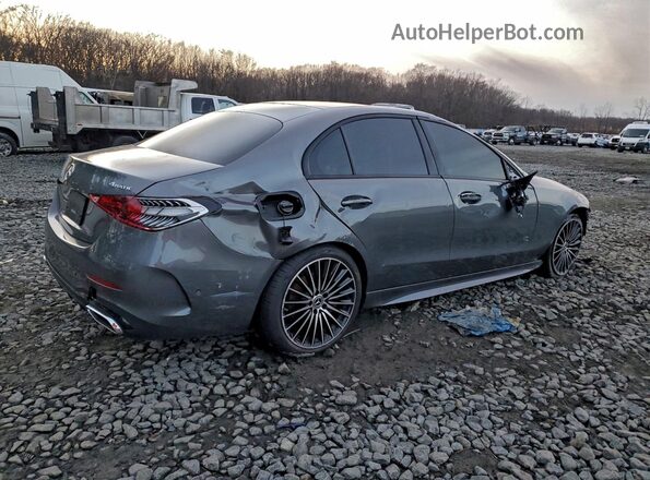 W1KAF4HB1SR292715 2025 MERCEDES-BENZ C Silver Trasero derecho