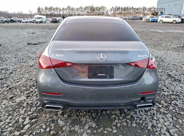 W1KAF4HB1SR292715 2025 MERCEDES-BENZ C Silver Vista trasera