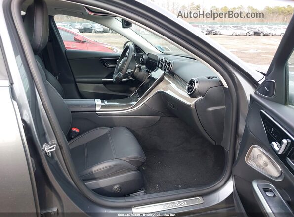 W1KAF4HB3PR154293 2023 MERCEDES-BENZ C-CLASS Серый Вид салона спереди