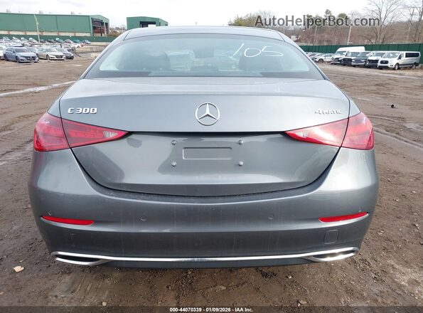 W1KAF4HB3PR154293 2023 MERCEDES-BENZ C-CLASS Серый 