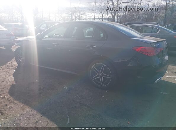 W1KAF4HB3SR251373 2025 MERCEDES-BENZ C-CLASS Black Задня ліва чверть