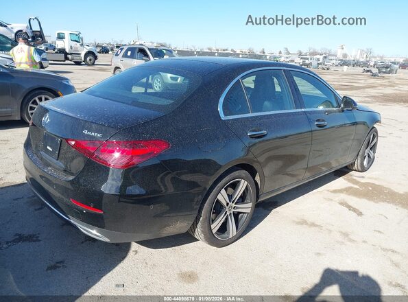 W1KAF4HB5SR242982 2025 MERCEDES-BENZ C-CLASS Black Tył prawy