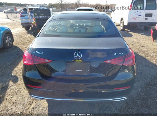 W1KAF4HB5SR253285 2025 MERCEDES-BENZ C-CLASS Черный 