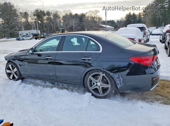 W1KAF4HB6SR280222 2025 MERCEDES-BENZ C Черный Задняя левая четверть