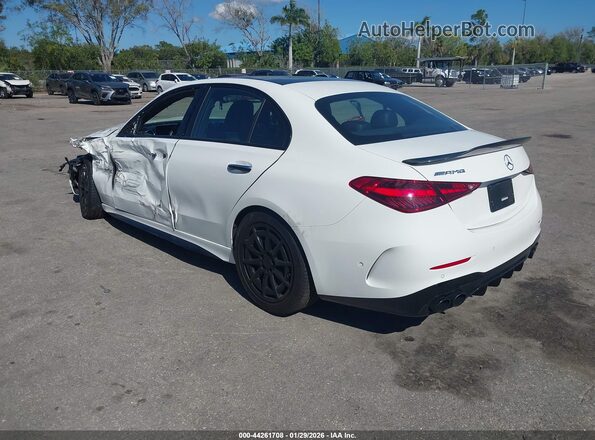 W1KAF8HB4PR125733 2023 MERCEDES-BENZ AMG C 43 Белый Задняя левая четверть