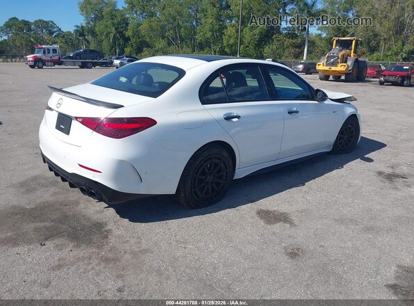 W1KAF8HB4PR125733 2023 MERCEDES-BENZ AMG C 43 Белый Задняя правая четверть