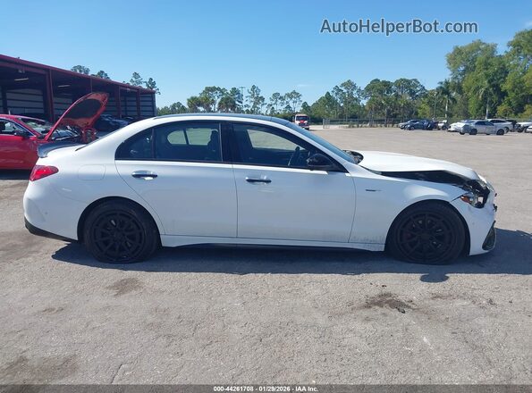 W1KAF8HB4PR125733 2023 MERCEDES-BENZ AMG C 43 Белый Вид задней части салона