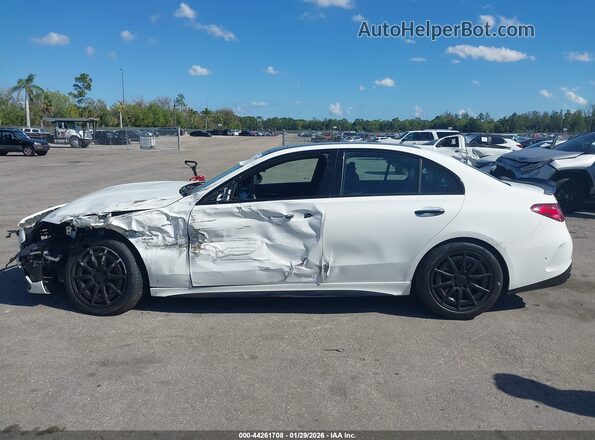 W1KAF8HB4PR125733 2023 MERCEDES-BENZ AMG C 43 Белый Панорамный вид салона 360°
