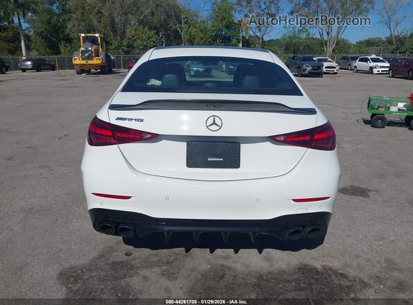 W1KAF8HB4PR125733 2023 MERCEDES-BENZ AMG C 43 Белый 