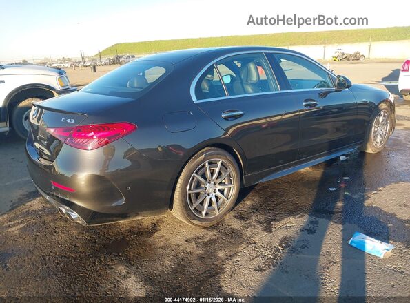 W1KAF8HB5PR116295 2023 MERCEDES-BENZ AMG C 43 Серый Задняя правая четверть