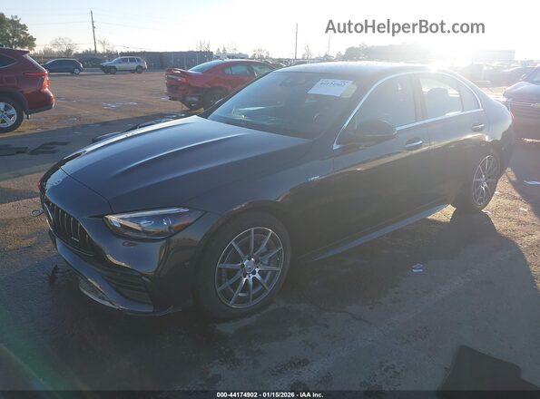 W1KAF8HB5PR116295 2023 MERCEDES-BENZ AMG C 43 Серый Передняя левая четверть