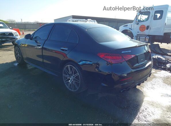 W1KAF8HB6RR151964 2024 MERCEDES-BENZ AMG C 43 Black Tył lewy