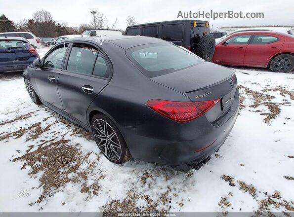 W1KAF8HB7RR155506 2024 MERCEDES-BENZ AMG C 43 Черный Задняя левая четверть