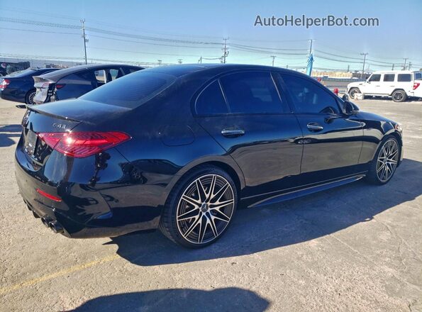 W1KAF8HB8SR284814 2025 MERCEDES-BENZ C Black Tył prawy