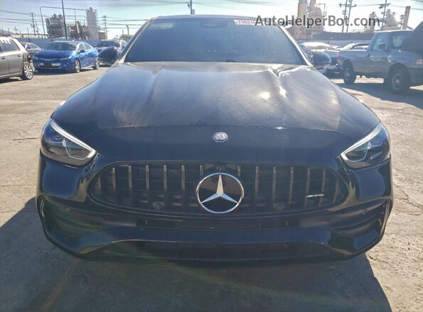 W1KAF8HB8SR284814 2025 MERCEDES-BENZ C Black Widok z przodu