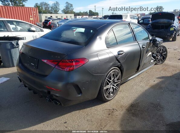 W1KAF8HB9TR309334 2026 MERCEDES-BENZ AMG C 43 Black Trasero derecho