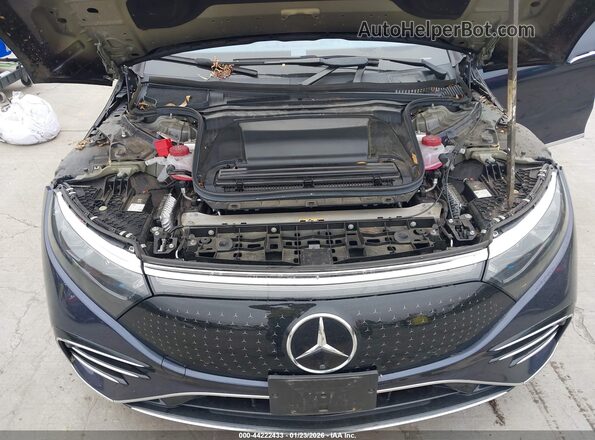 W1KCG2DB4NA004799 2022 MERCEDES-BENZ EQS 450+ Черный Вид сзади