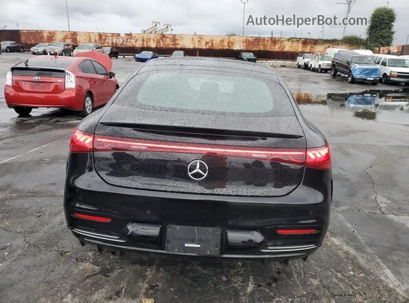 W1KCG2DB4NA020839 2022 MERCEDES-BENZ EQS Black Vista trasera