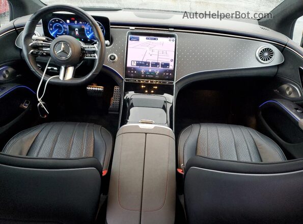 W1KCG2DB4NA020839 2022 MERCEDES-BENZ EQS Black Vista del salpicadero
