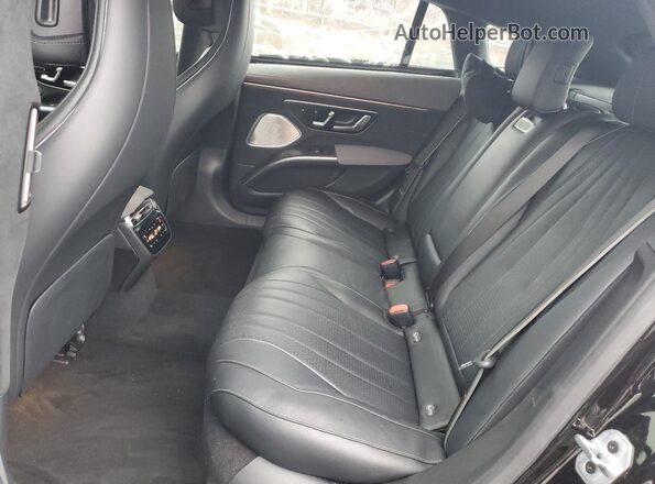W1KCG2DB4NA020839 2022 MERCEDES-BENZ EQS Black Vista de los asientos traseros