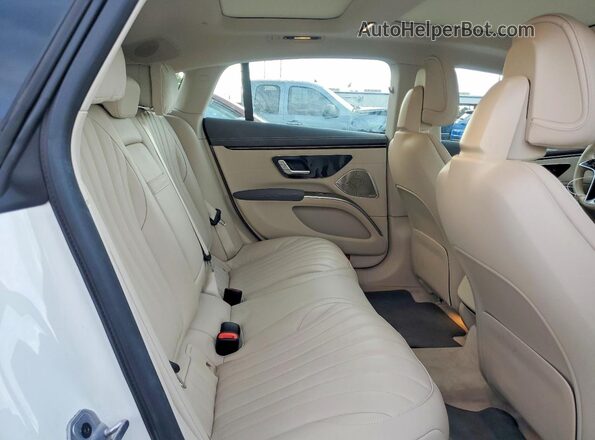 W1KCG2DB5NA003287 2022 MERCEDES-BENZ EQS Белый Вид задних сидений