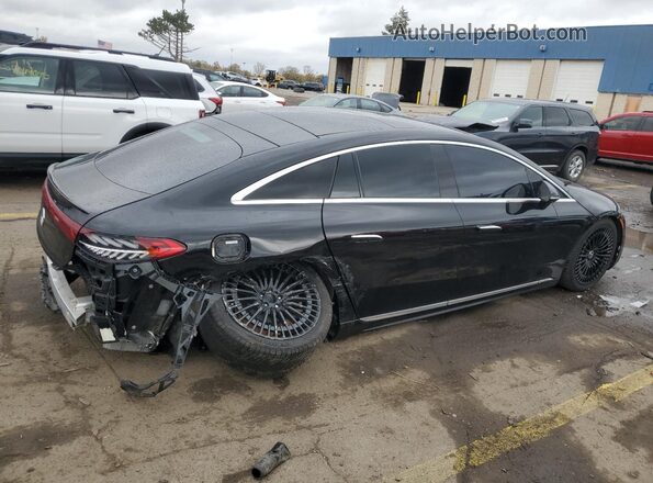 W1KCG2DB6NA013360 2022 MERCEDES-BENZ EQS Черный Задняя правая четверть