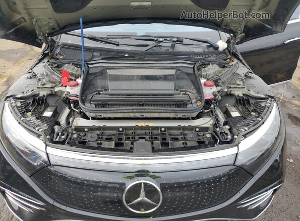 W1KCG2DB6NA013360 2022 MERCEDES-BENZ EQS Черный Вид задней части салона