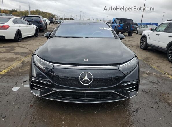 W1KCG2DB6NA013360 2022 MERCEDES-BENZ EQS Черный Вид спереди