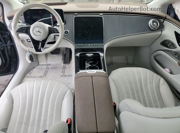 W1KCG2DB6NA013360 2022 MERCEDES-BENZ EQS Черный Вид панели приборов