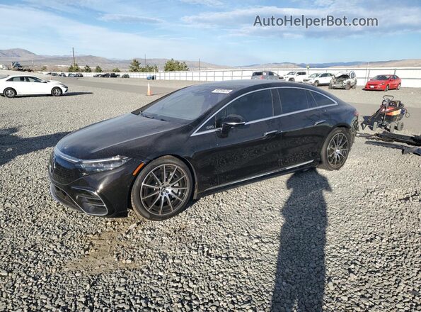 W1KCG2DB9NA012588 2022 MERCEDES-BENZ EQS Black Przód lewy