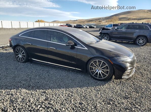 W1KCG2DB9NA012588 2022 MERCEDES-BENZ EQS Black Przód prawy
