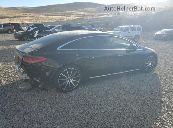 W1KCG2DB9NA012588 2022 MERCEDES-BENZ EQS Black Tył prawy