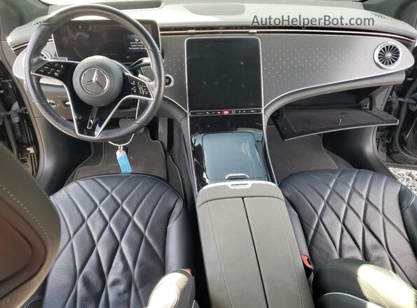 W1KCG2DB9NA012588 2022 MERCEDES-BENZ EQS Black Widok deski rozdzielczej