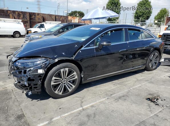 W1KCG2EB2RA048515 2024 MERCEDES-BENZ EQS Black Vista tres cuartos delantera izquierda