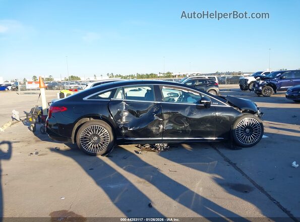 W1KCG4EB1PA027809 2023 MERCEDES-BENZ EQS 580 Black Rear interior view