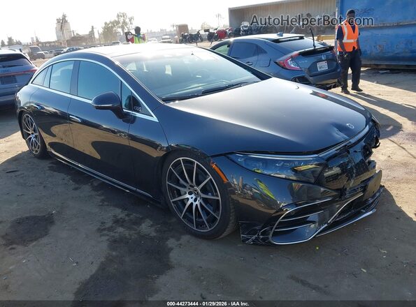 W1KCG4EB1PA032475 2023 MERCEDES-BENZ EQS 580 Черный Передняя правая четверть