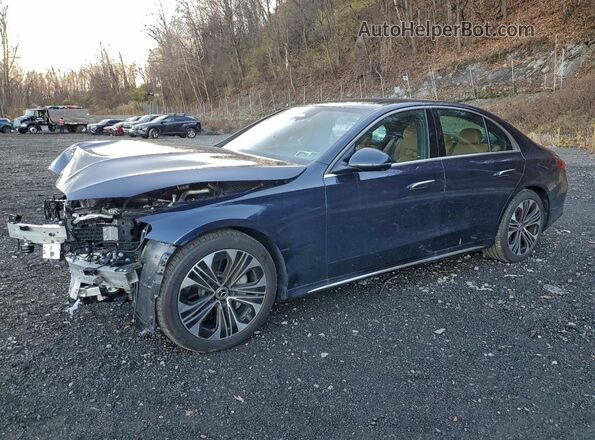 W1KLF4HB1SA171433 2025 MERCEDES-BENZ E Синий Передняя левая четверть