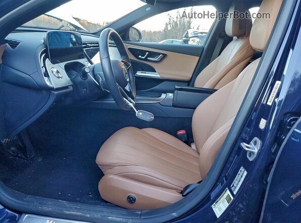 W1KLF4HB1SA171433 2025 MERCEDES-BENZ E Синий Вид салона спереди