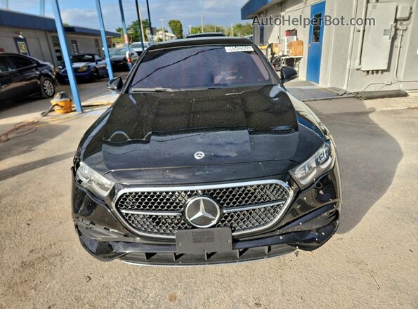 W1KLF4HB8SA117854 2025 MERCEDES-BENZ E Черный Вид спереди