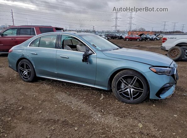 W1KLF4HB9SA093984 2025 MERCEDES-BENZ E Turquoise Delantero derecho