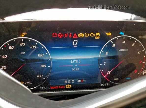 W1KLF4HB9SA093984 2025 MERCEDES-BENZ E Turquoise Vista del cuadro de instrumentos