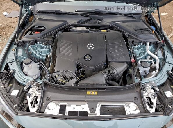 W1KLF4HB9SA093984 2025 MERCEDES-BENZ E Turquoise Vista interior trasera